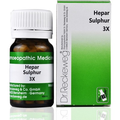 Dr. Reckeweg Hepar Sulphur 3X (20g)